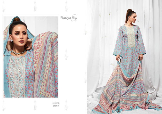 Nikhar By Mumtaz Cotton Dress Material Catalog
